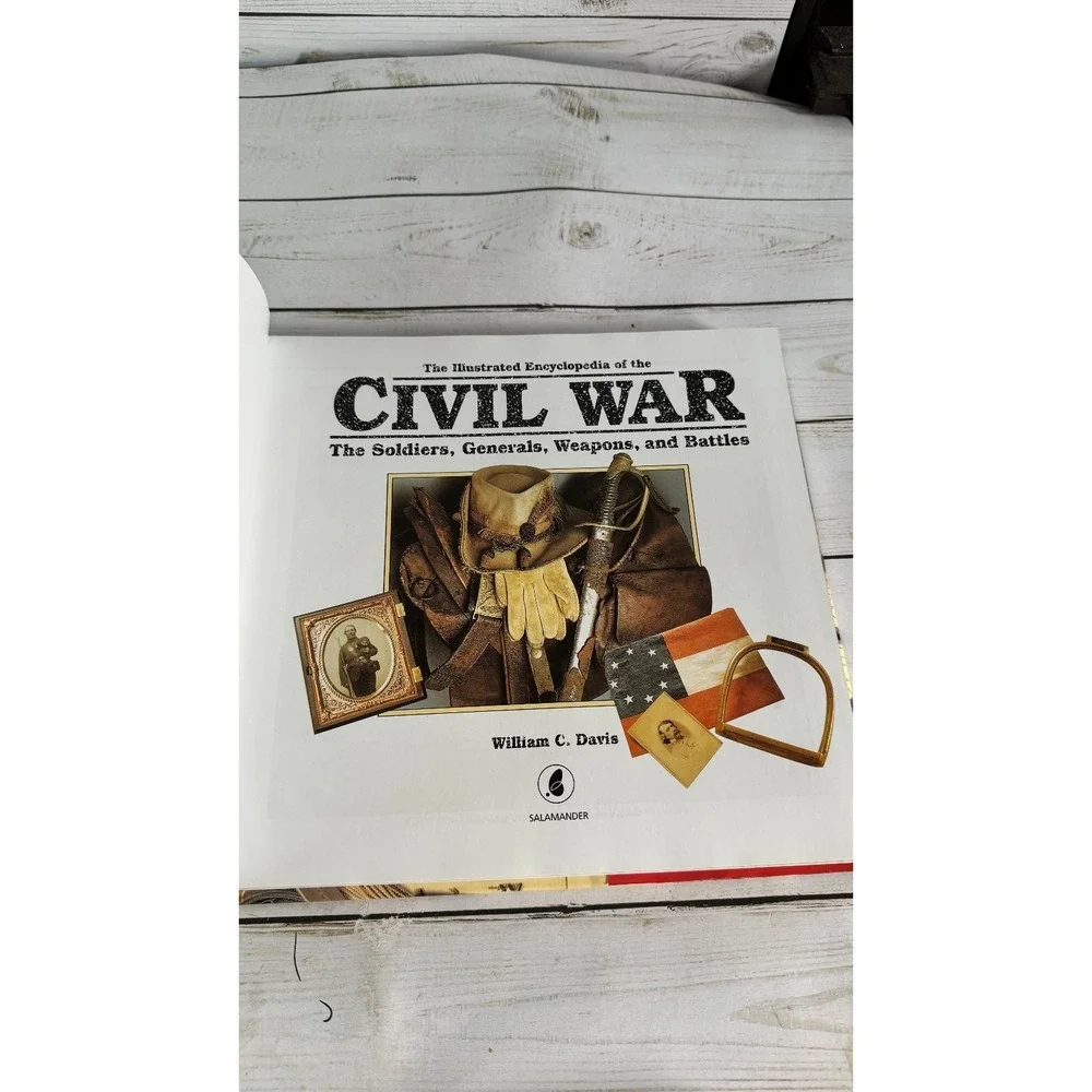 Illustrated Encyclopedia of the Civil War William C. Davis 2001 History